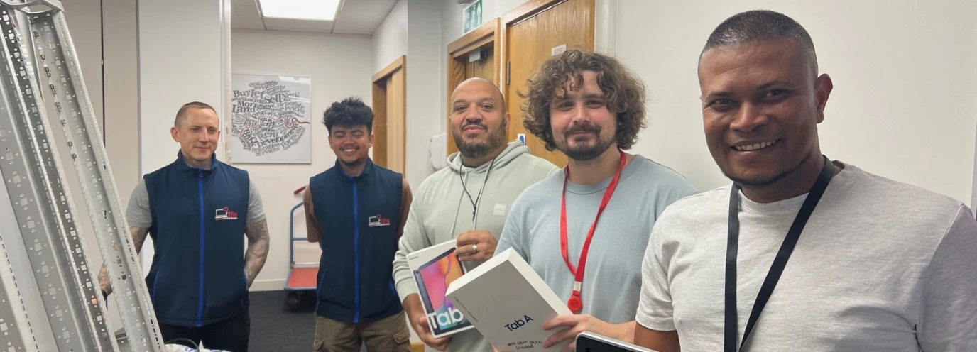 KFH donates IT equipment to Business2Schools  - Kinleigh Folkard & Hayward