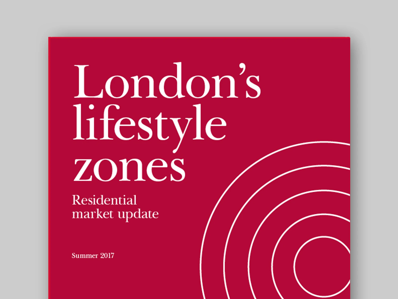 London's lifestyle zones: Summer 2017 - Kinleigh Folkard & Hayward