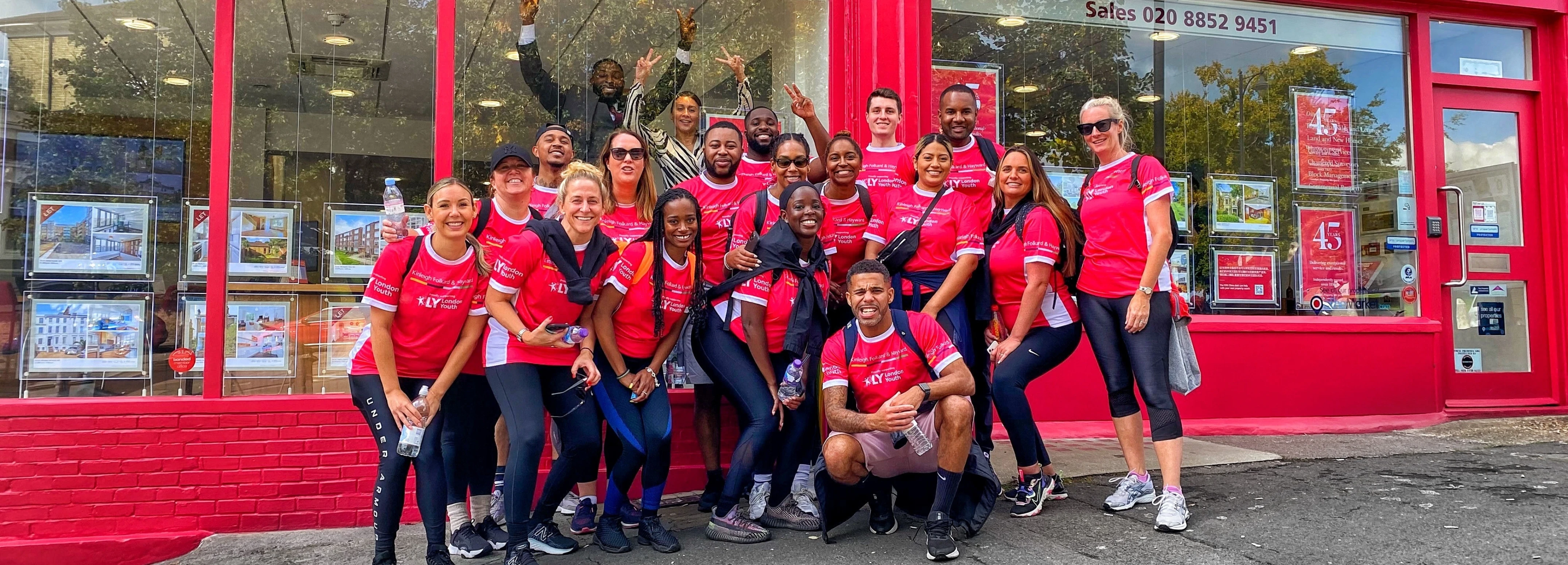 KFH reaches £400,000 milestone for London Youth - Kinleigh Folkard & Hayward